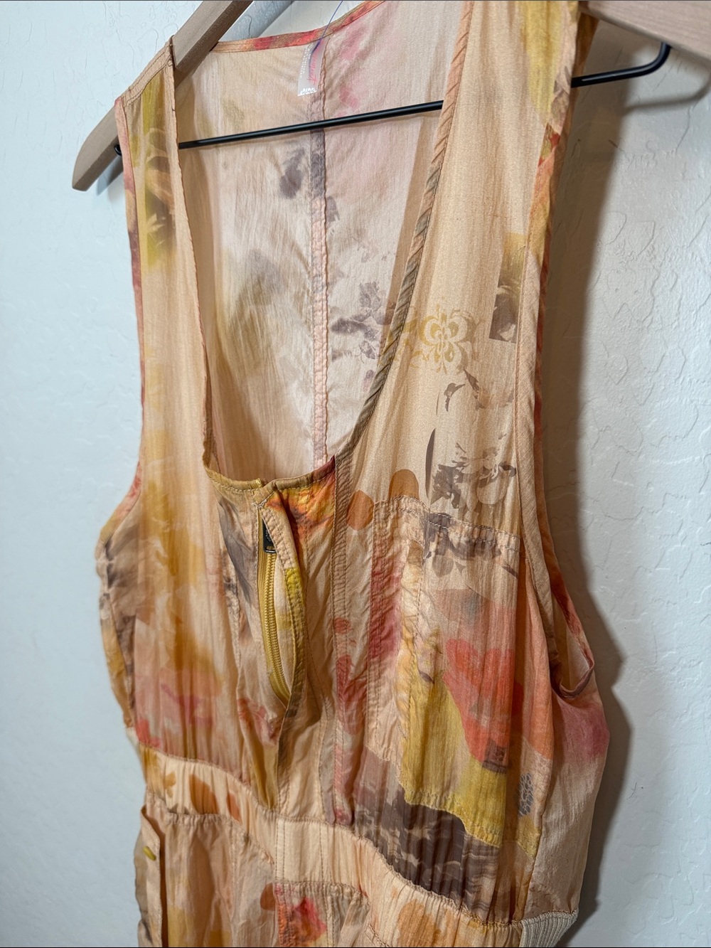 Free People Movement Colorburst Embroidered Jumpsuit Size Small - Picture 4 of 6